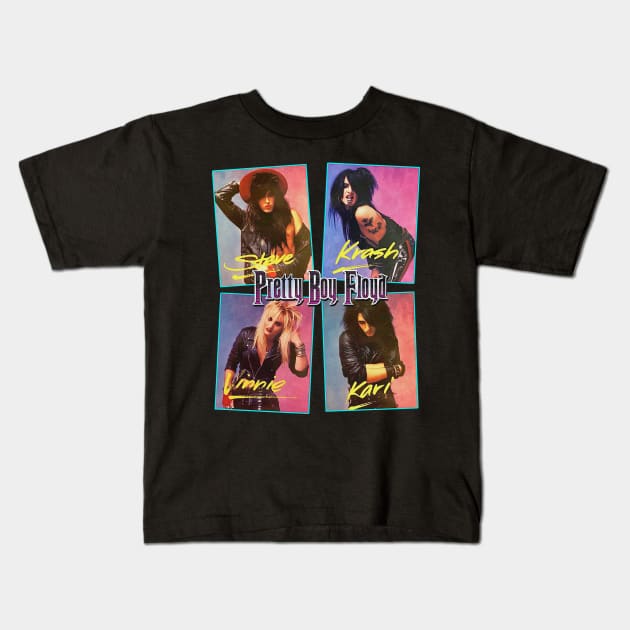 Pretty Boy Floyd Kids T-Shirt by TheZeroCorp